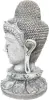 Artikelbild 10 des Artikels “Champa - Buddha Kopf auf Lotusblüte, 50 cm H | Steinguss “